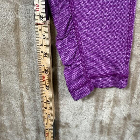 Lululemon Speed Tight IV Rulu Legging | Purple Ruched Warm Pockets Run | 8 - Picture 10 of 10